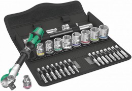 Wera 8100 SB 6 Zyklop Speed Ratchet Set, 3/8\" drive, metric £166.99